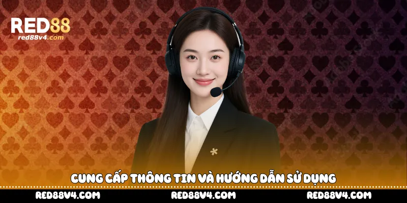 cung cấp thông tin và hướng dẫn sử dụng