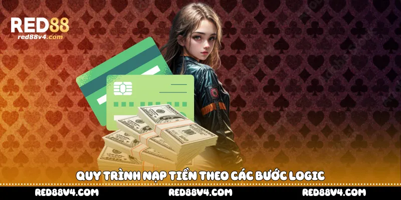 Quy trình nạp tiền theo các bước logic